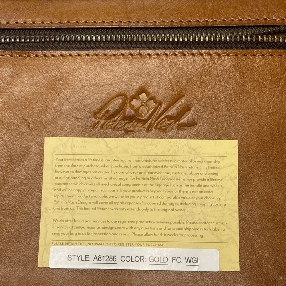 Patricia Nash Leather Clutch - Picture 10 of 13